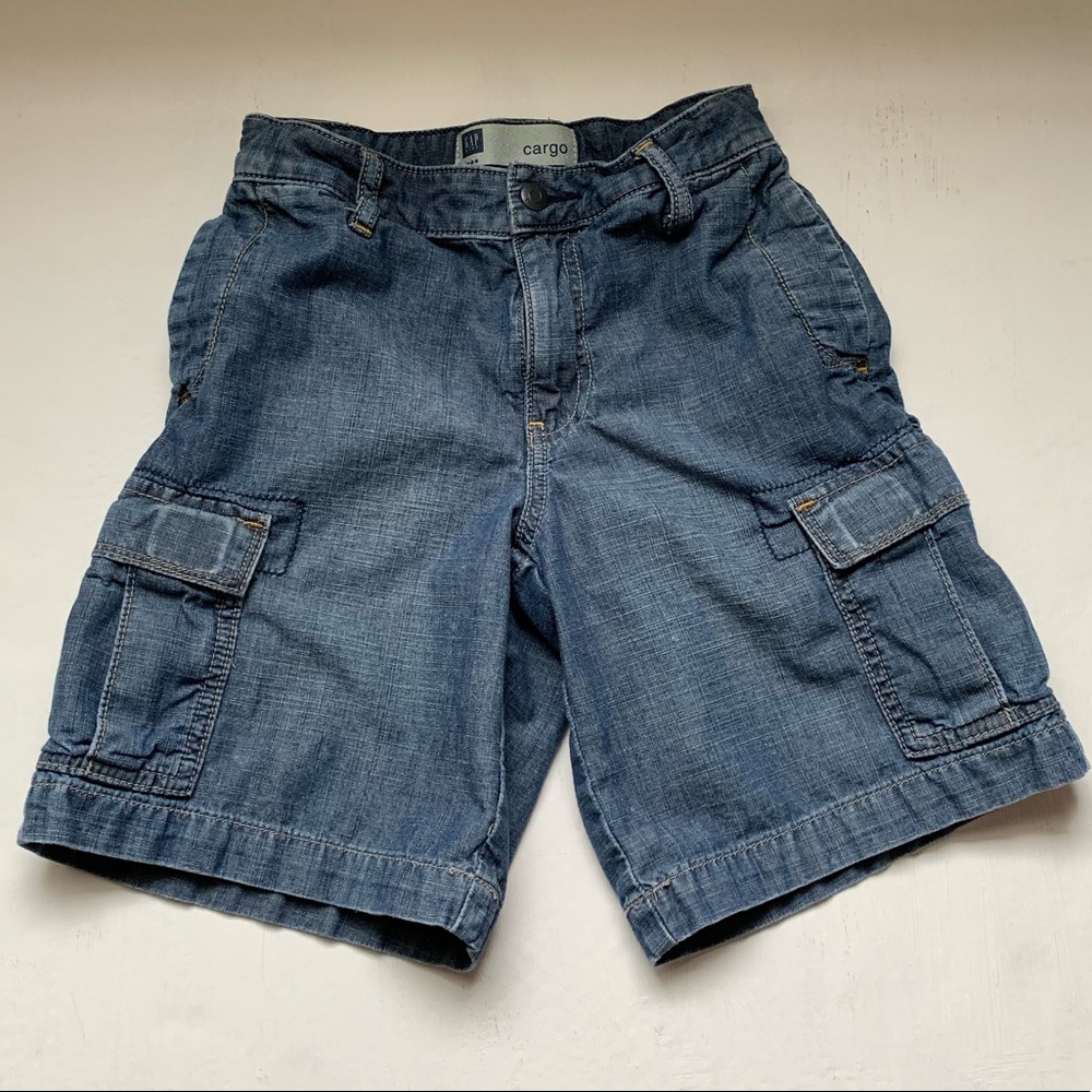 Gap Denim Cargo Shorts size 6